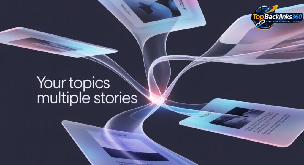 Real Example: One Topic, Multiple Stories