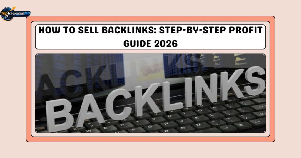 how to sell backlinks