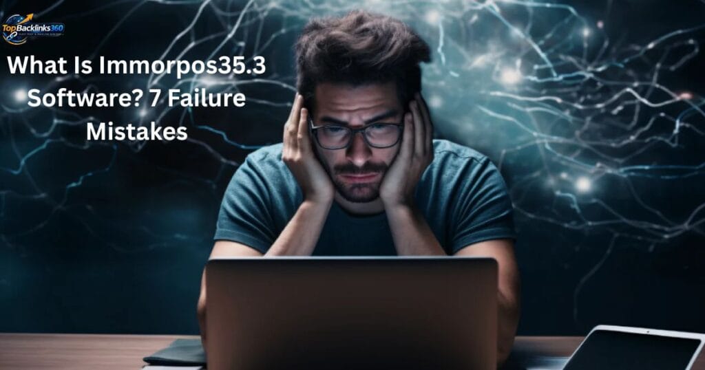 what is immorpos35.3 software